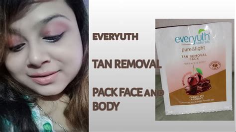 natural face pack to remove tan